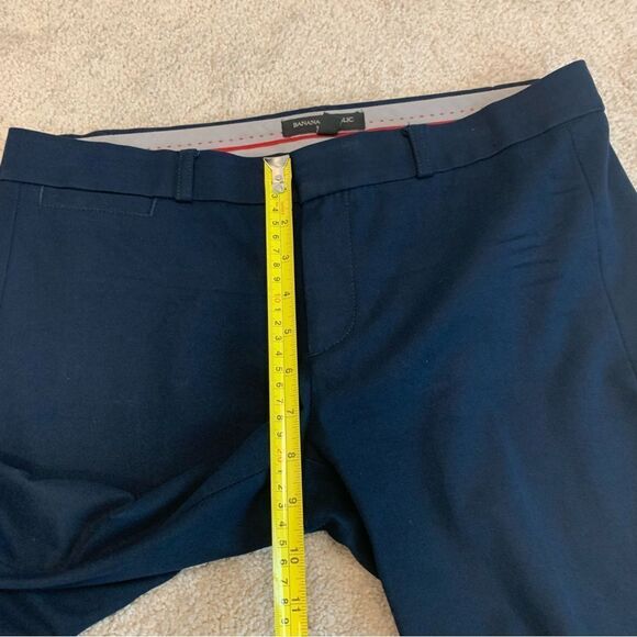 Banana republic navy blue Sloan pants Sz 6 ankle length - Picture 8 of 12